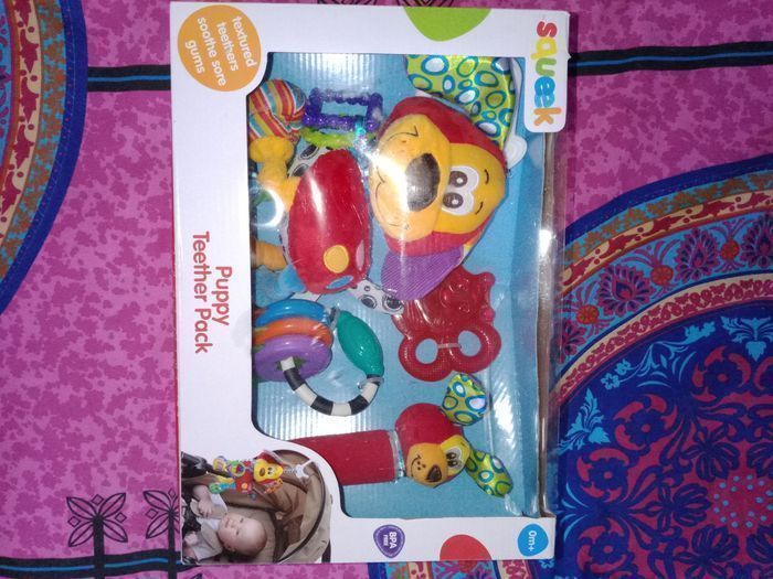 Coffret jouets naissance neuf
Squeek 0m+ - photo numéro 2