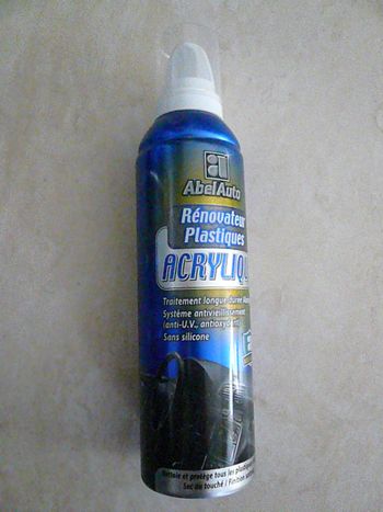Rénovateur plastique acrylique Abel Auto 250ml