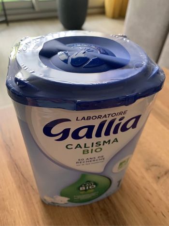 Lot de 3 boites de Gallia Calisma Bio 0-6 mois