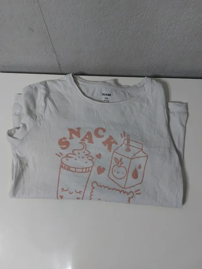 Tee-shirt manche longue imprimé "Kiabi" - photo numéro 3