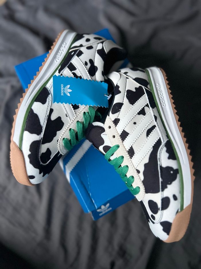 adidas Originals SL 72 RS - Baskets basses vaches - photo numéro 4