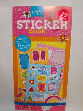 Sticker book élastique "Bright"