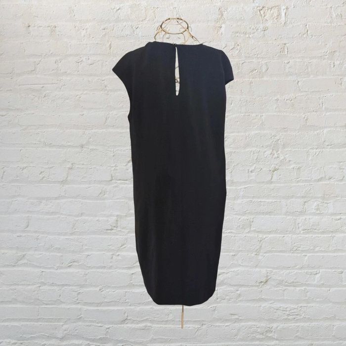 Robe chic noir Zara Taille L - photo numéro 3