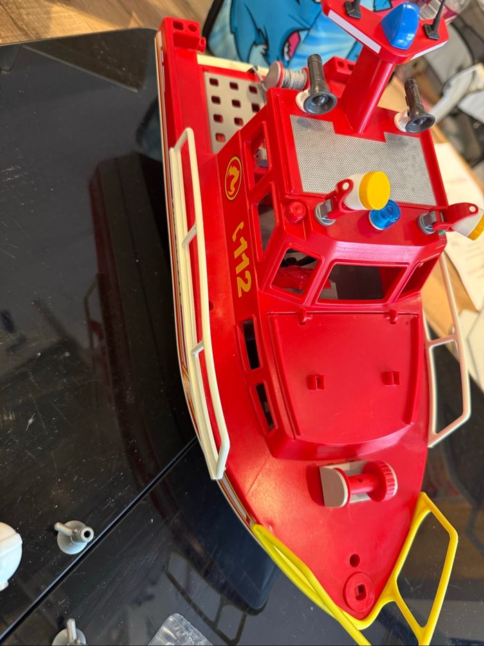 Bateau playmobil pompier - photo numéro 6