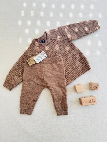 Ensemble en mailles - 6 mois