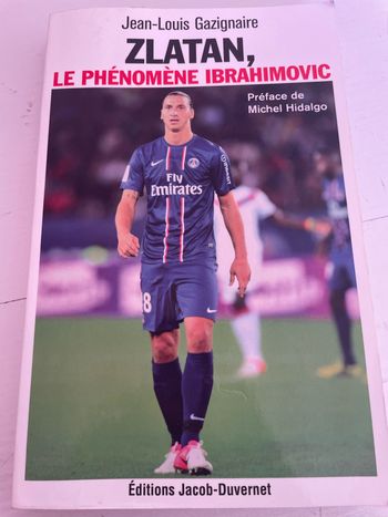 Livre zlatan le phénomène ibrahimovic