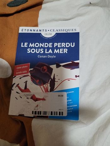 Le monde perdu sous la mer Conan Doyle