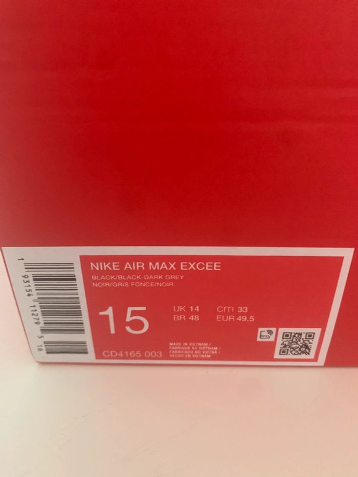 Air Max Excee Pointure 49,5 - photo numéro 6