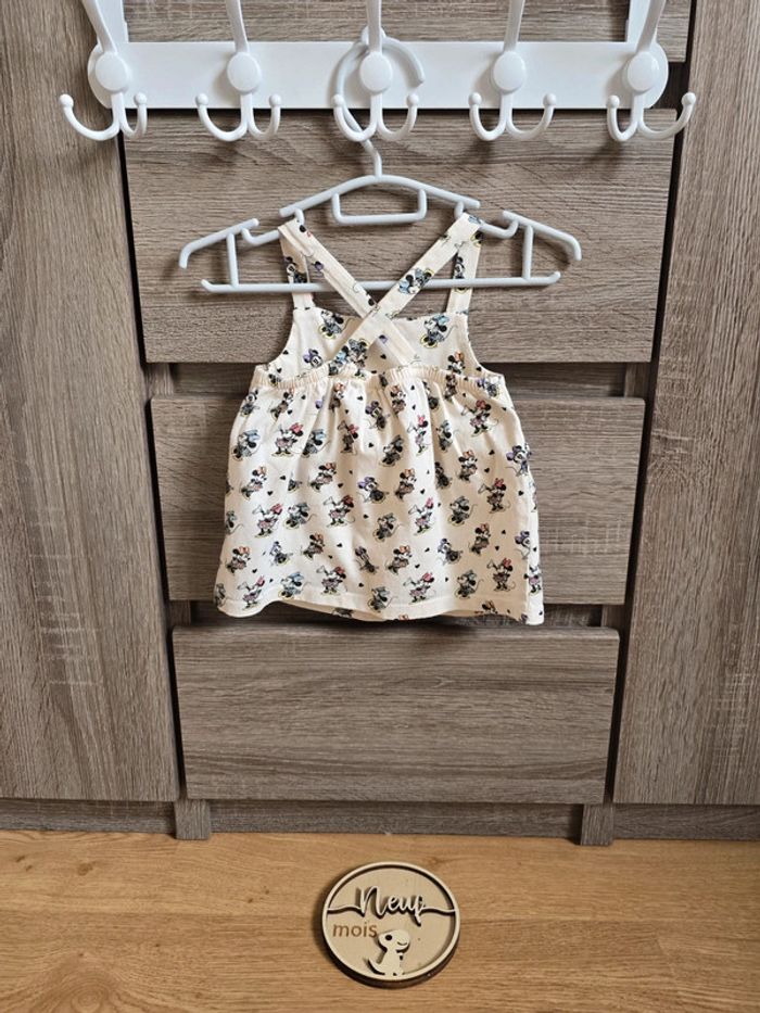 Vêtement Bébé Fille - Débardeur Minnie - Disney - 9 mois - photo numéro 4