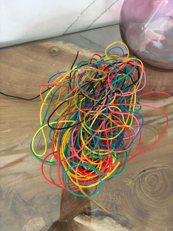 Lot de fils scoubidous - photo numéro 2