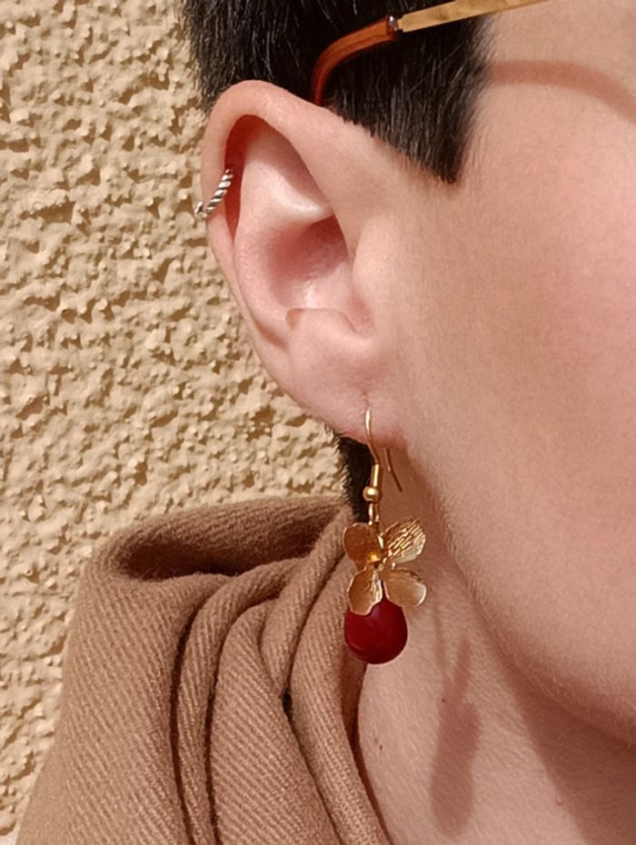 Jolies petites boucles d'oreilles - photo numéro 3