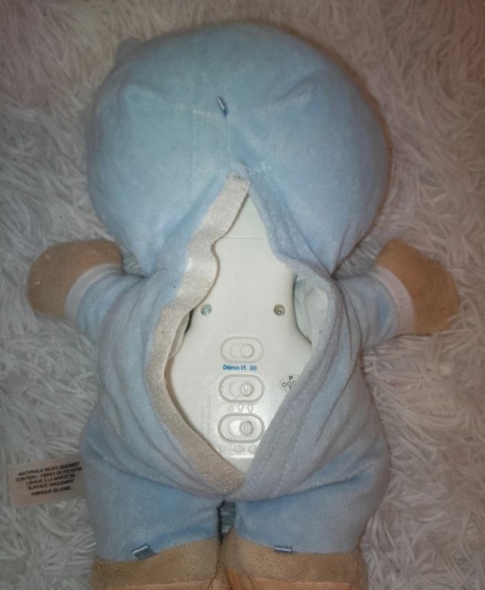 Doudou veilleuse Léon mon lumi ourson - photo numéro 4