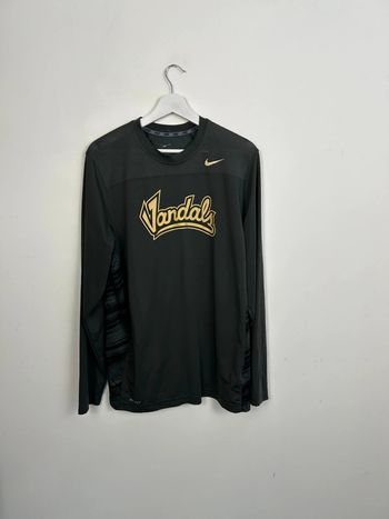 Maillot Manche Longue Nike Dri-FIT Gris Homme XL | Très Bon État | Confort & Performance | TN96