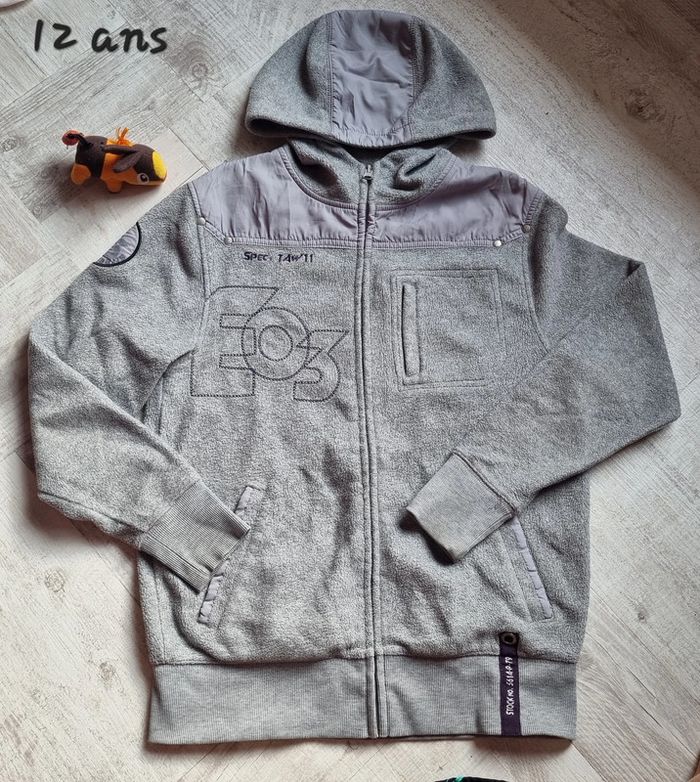 Veste polaire 12 ans garçon