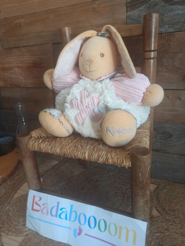 Peluche kaloo lapin boule - photo numéro 2