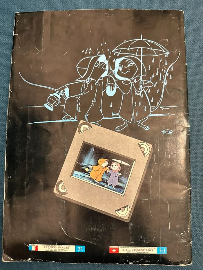 Album livre Panini complet stickers autocollants Disney Bernard et Bianca souris ancien vintage - photo numéro 2