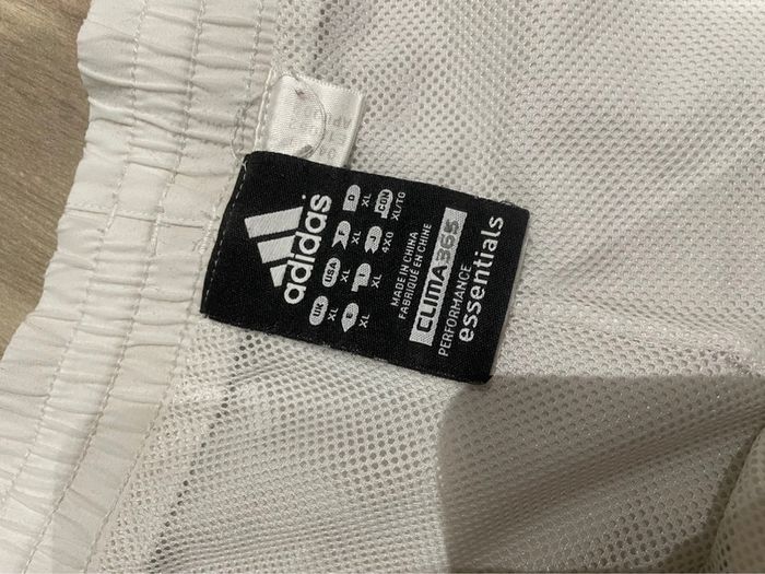 Short de sport blanc adidas climalite - photo numéro 4
