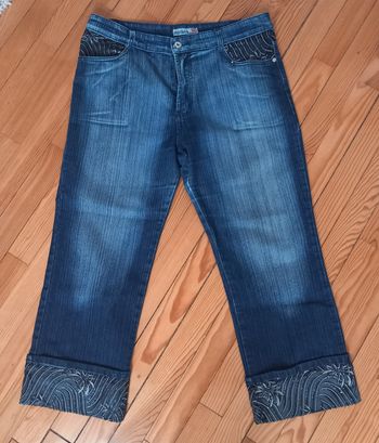 jean abOriginal bleu