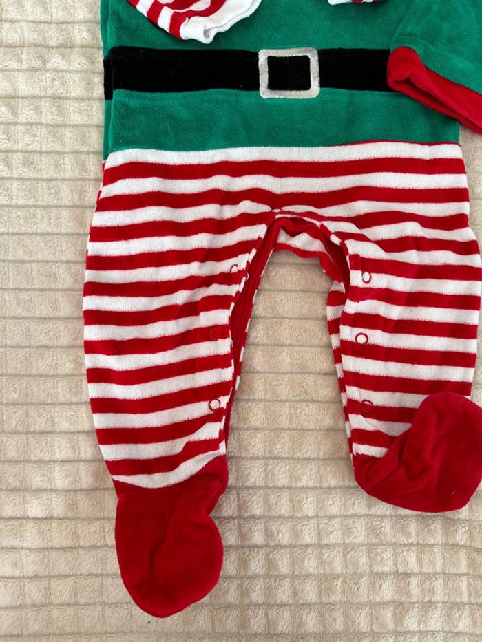 Pyjama lutin avec bonnet 12 mois - photo numéro 2
