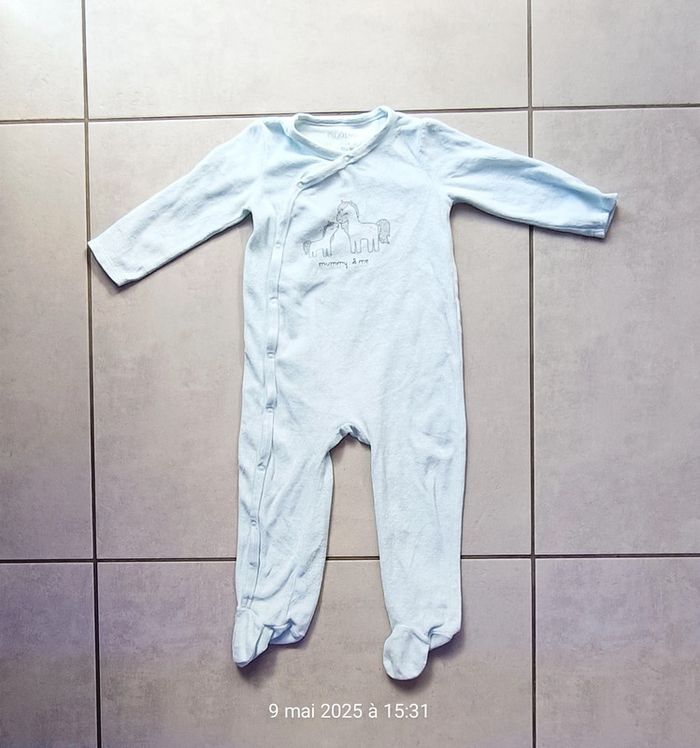 Pyjama velours léger fille - 24 mois