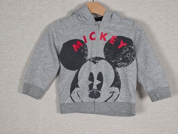 Gilet a capuche zippé Mickey disney 18mois 