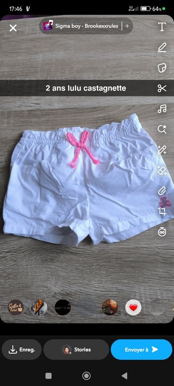 Short 2 ans