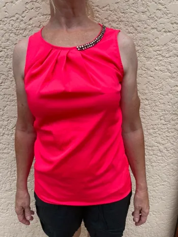 Haut rose camaïeu