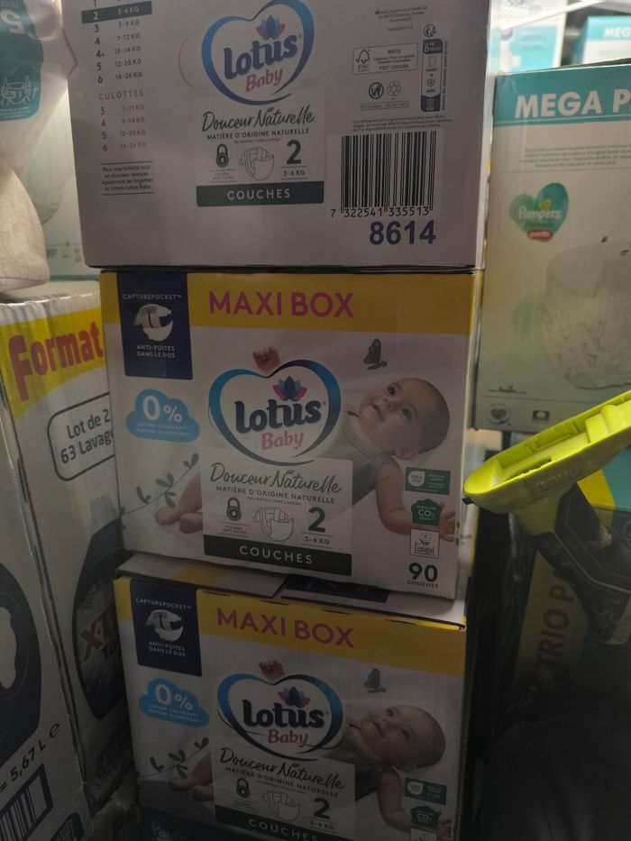 Lotus   taille 2  2 cartons