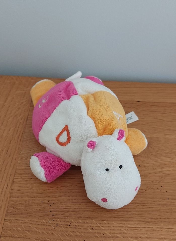 Doudou peluche hippopotame - Tigex