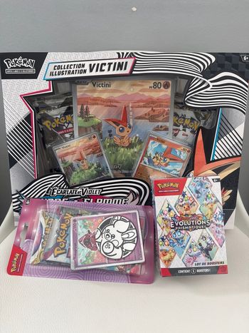 Bundle 8.5 + Coffret Victini + duo pack Pokémon