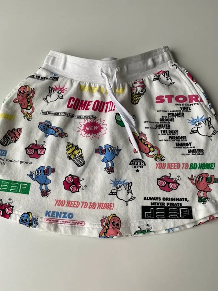 Jupe coton Kenzo