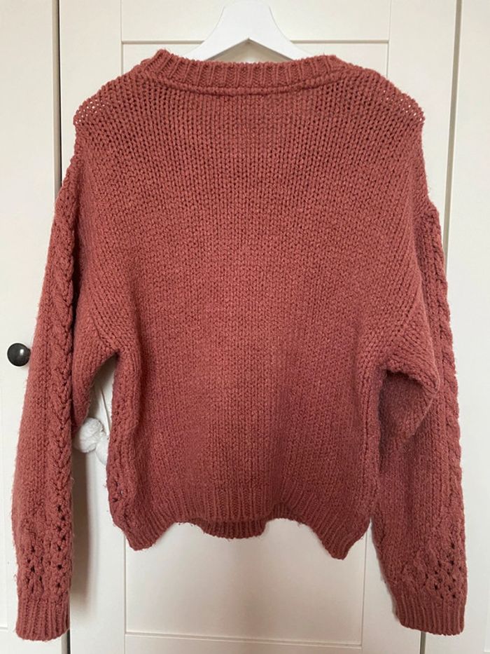 Joli pull vieux rose Camaïeu S 🌸 - photo numéro 5