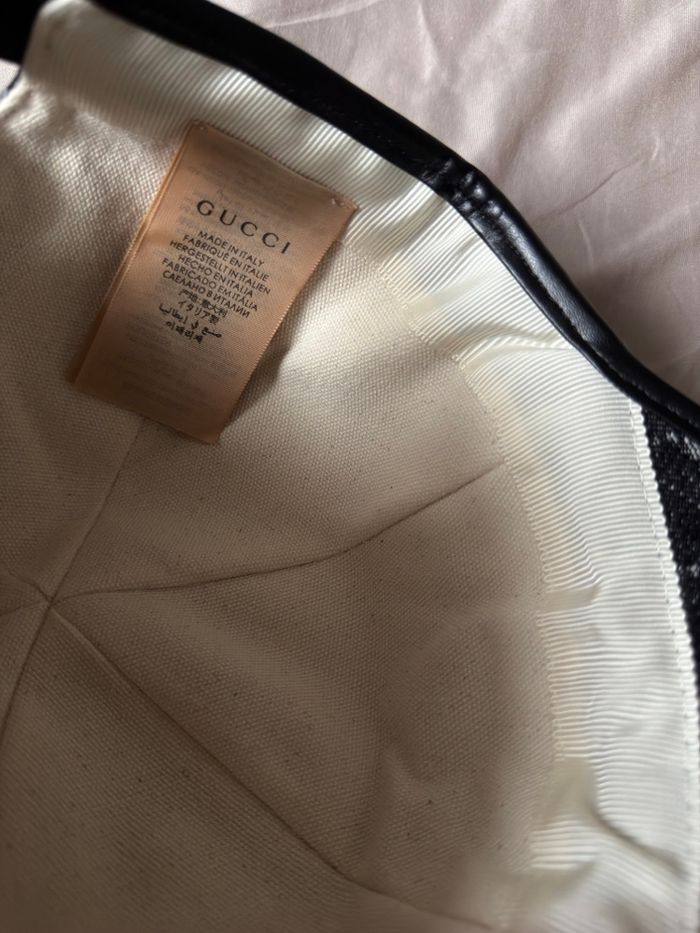Casquette Gucci en toile monogrammée 🧢 - photo numéro 4