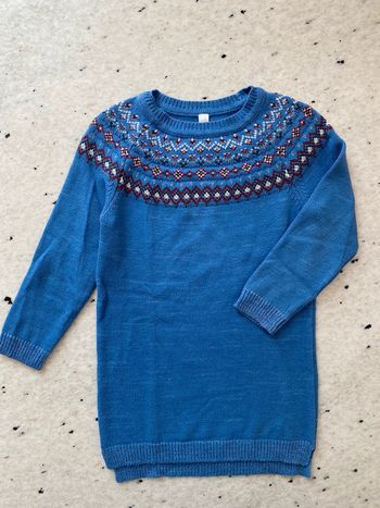 Robe pull bleu La cie 6ans