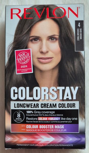 Coloration colorstay  châtain foncé