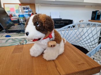 Peluche chien St Bernard Switzerland