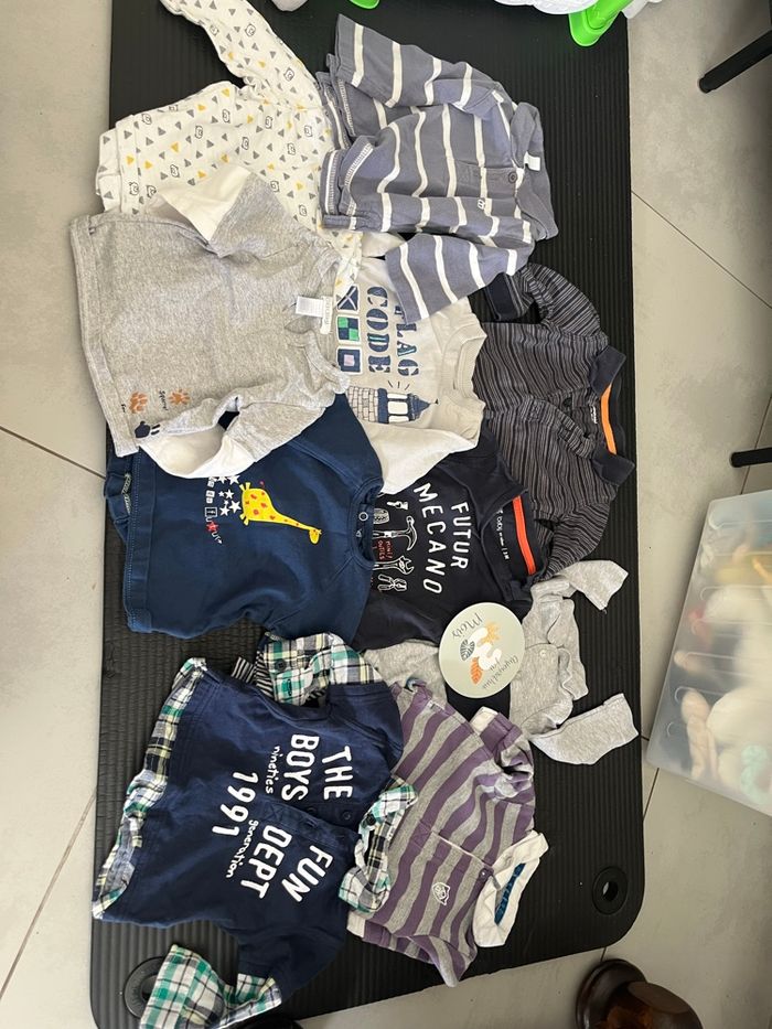 Lots T-shirt manches longues 3 mois - photo numéro 4