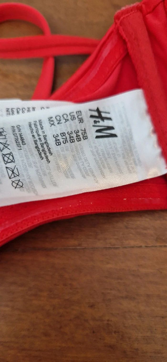 Haut maillot de bain neuf taille 90B - photo numéro 4