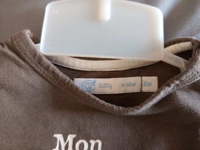 Lot t-shirt ML 6 mois - photo numéro 6