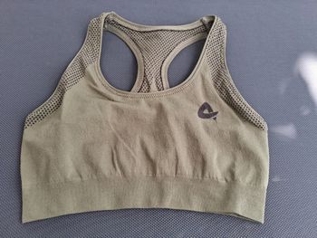 Brassière de sport kaki taille M