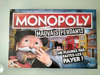 Monopoly mauvais perdant