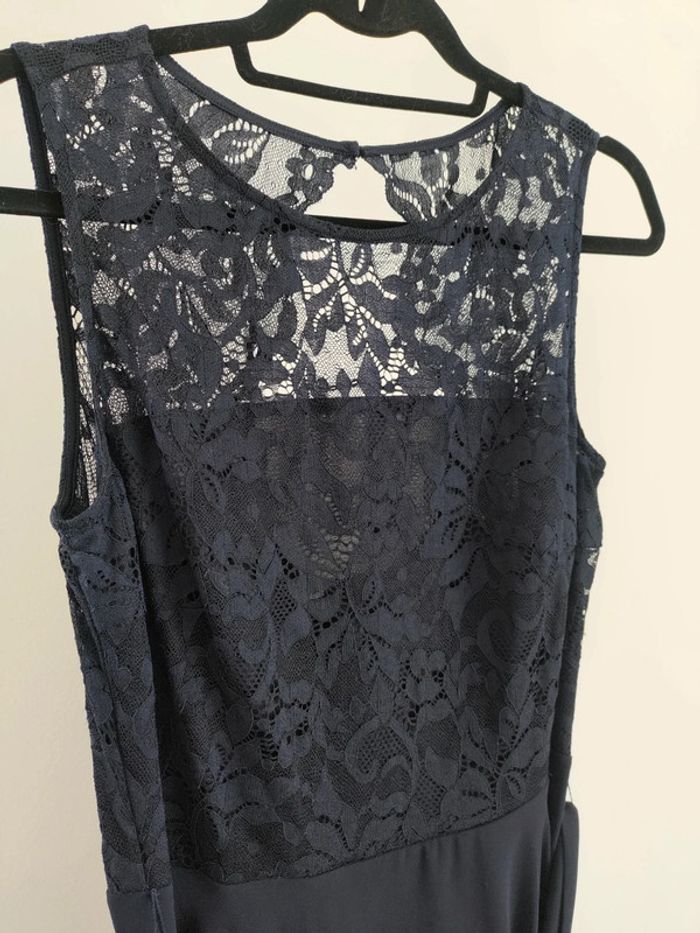 Esprit robe dentelle marine XL - photo numéro 2