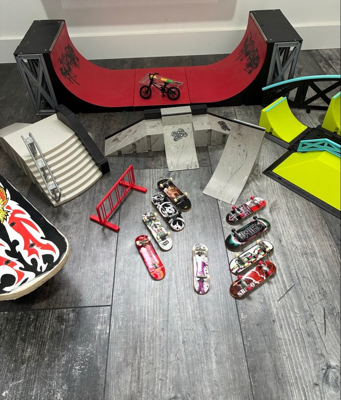 Jeux rampes skateboard skatepark - photo numéro 7