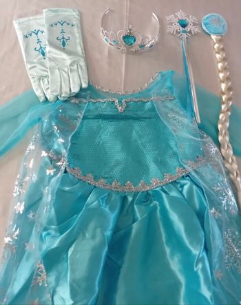 Déguisement princesse Elsa 3-4ans
