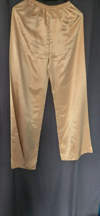 Bas de pyjama effet soie S
