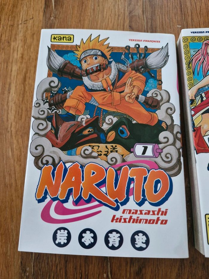 Lot de manga naruto tome 1 - 2 - 3 - photo numéro 3