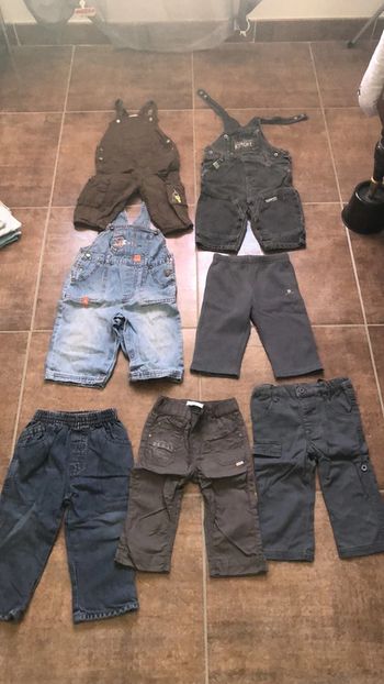 Lot de bas 12M mi saison et hiver (8 pièces)