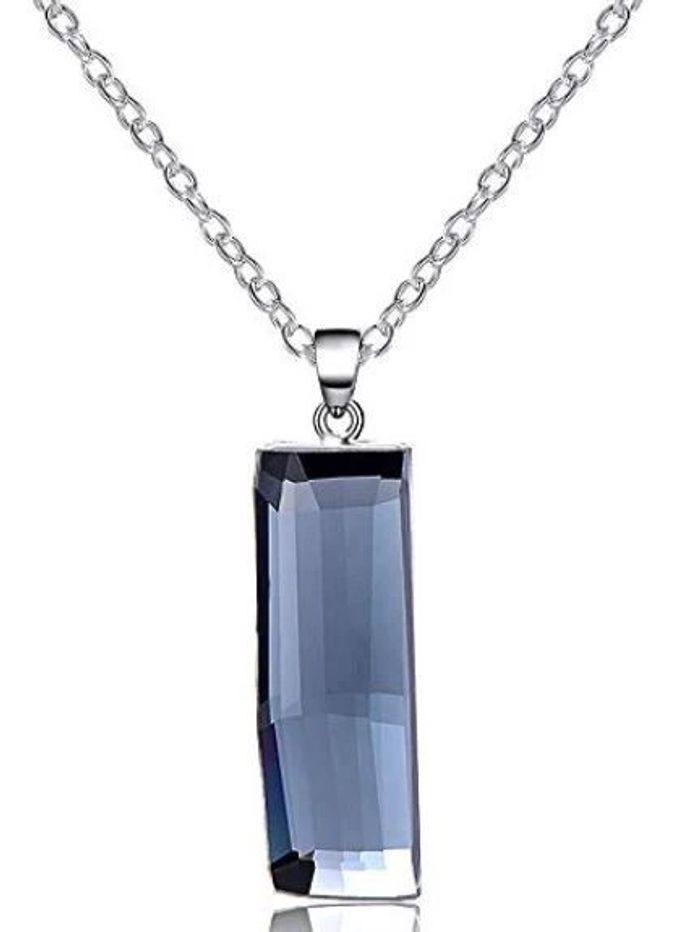 Pendentif avec Zirconium bleu foncé - photo numéro 4