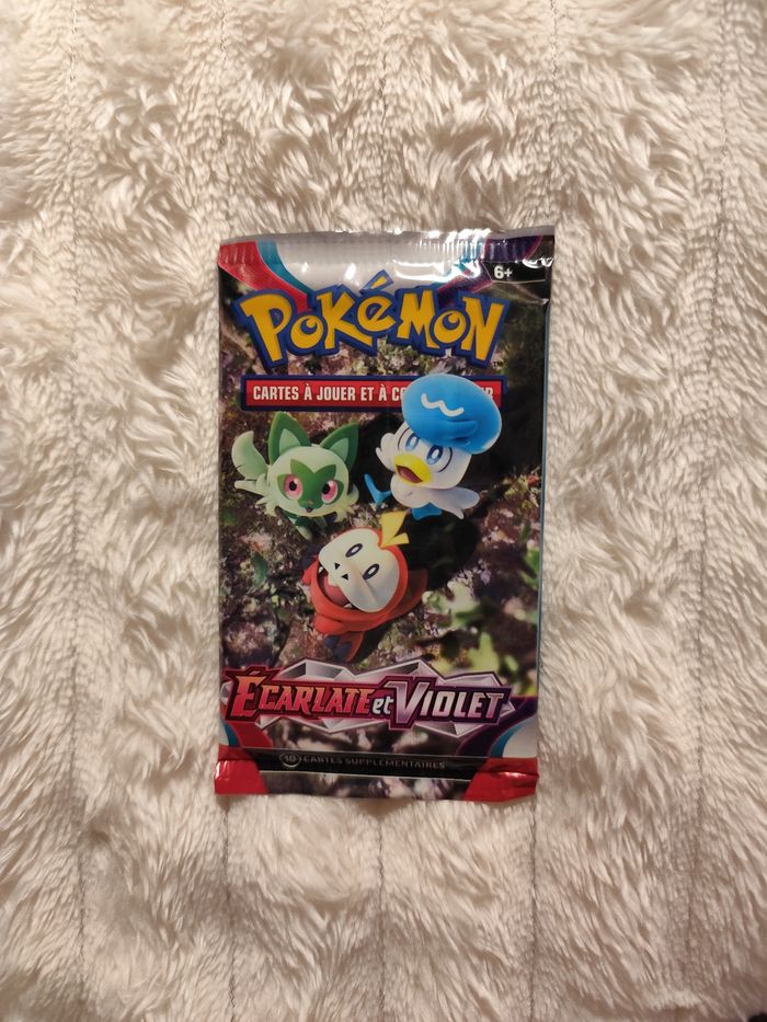 Artset lot boosters EV Écarlate et violet neuf scellés sortis de display scellées pokémon - photo numéro 6