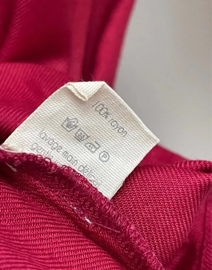 Superbe Robe brodée Anna Bordeaux 🌸 38 40 42 - photo numéro 10